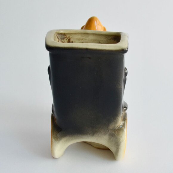 Shawnee Pottery Donkey Pulling Cart Planter Vintage #709 - Picture 6 of 9